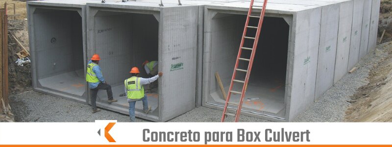 Concreto para Box culvert